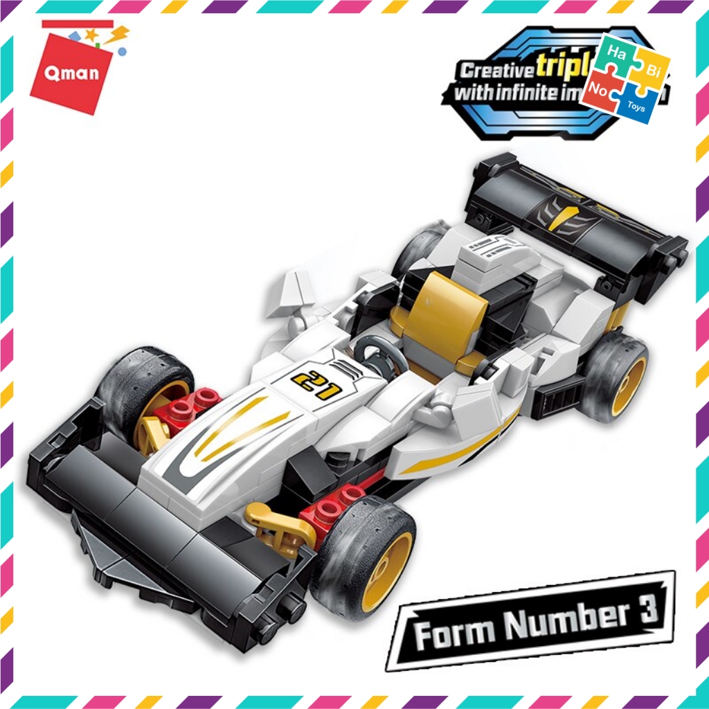 Bộ Đồ Chơi Xếp Hình Thông Minh Lego Qman 42102 Xe Ô Tô Đua Biến Đổi 3 Mô Hình 428 Mảnh Ghép Cho Trẻ Từ 6 Tuổi