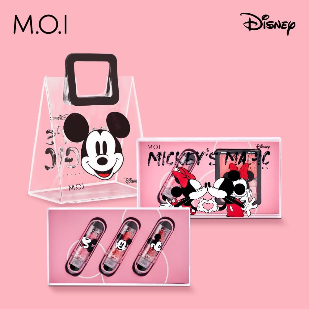 Son Dưỡng Môi Có Màu Mickey Disney Magic Lips  Son Môi M.O.I Hồ Ngọc Hà 3 Màu Đẹp Siêu HOT Cấp Ẩm Mềm Môi Căng Mọng Giữ Ẩm Lâu Màu Tự Nhiên