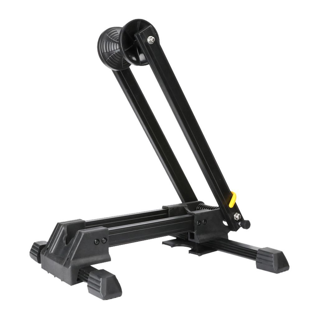 Folding Bicycle Parking Repair Floor Stand Rack Storage for Most Bike Cycle