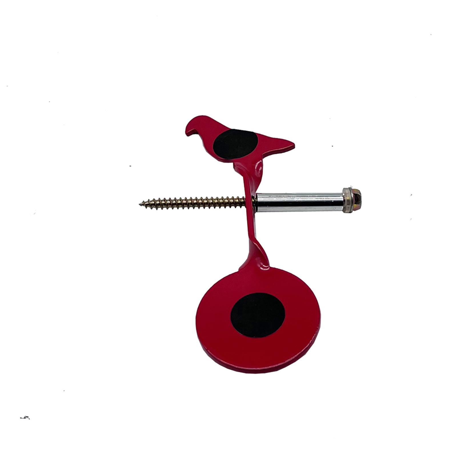 Red Bird Shape Shooting Target Auto Resetting Spinner Resetting Target for Hunting Practice