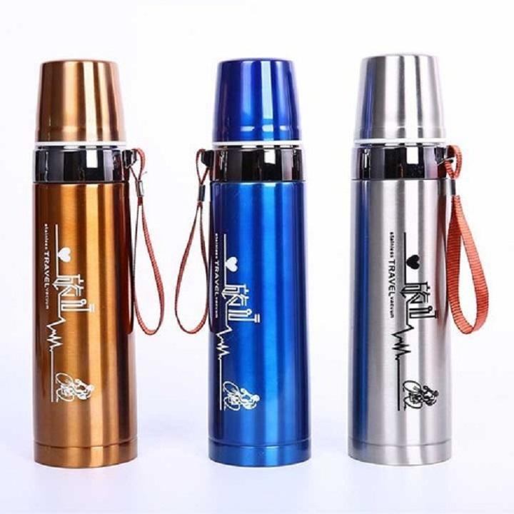 1 Bình Nước Giữ Nhiệt Inox 800 Ml - Miễn Phí Vận Chuyển