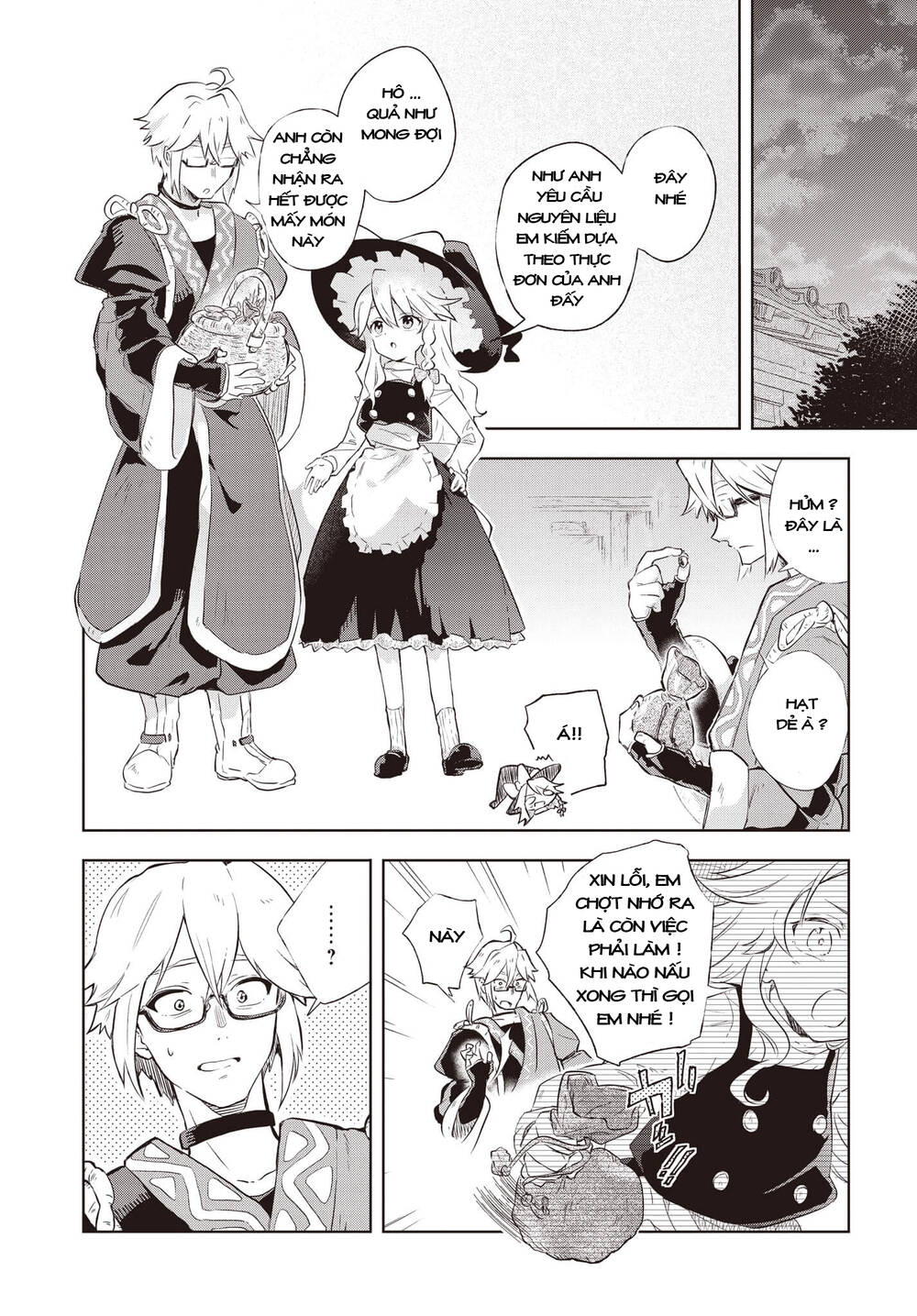 harapeko - bữa tối phước lành của một marisa sắp chết đói chapter 1 8