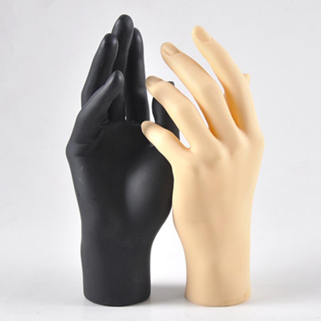 2x Female Mannequin Hands Model for Jewelry Bracelet Rings Gloves Display