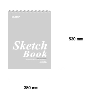 Professional Sketchbook (4J) - Morning Glory -79721 - Đỏ