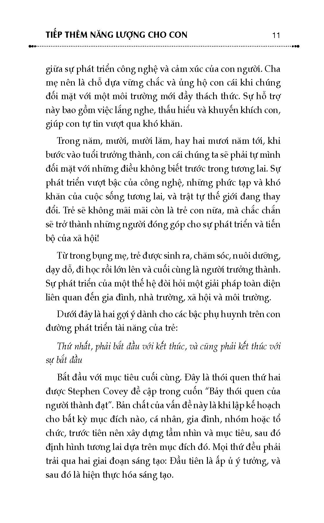 Tiếp Thêm Năng Lượng Cho Con