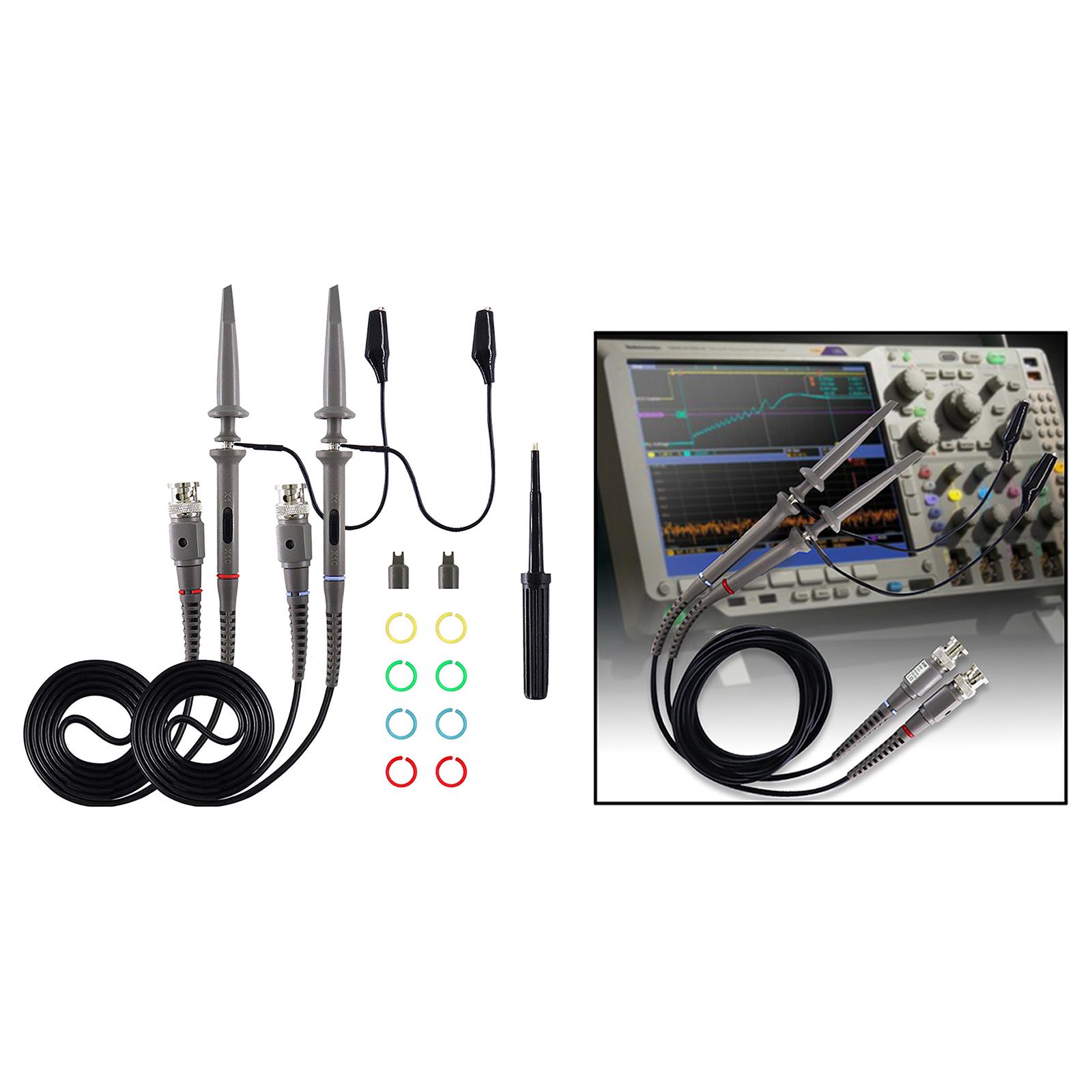 Universal P6100 Oscilloscope Clip Probes 100MHz Oscilloscope Clip Probes P6100 Oscilloscope Probe