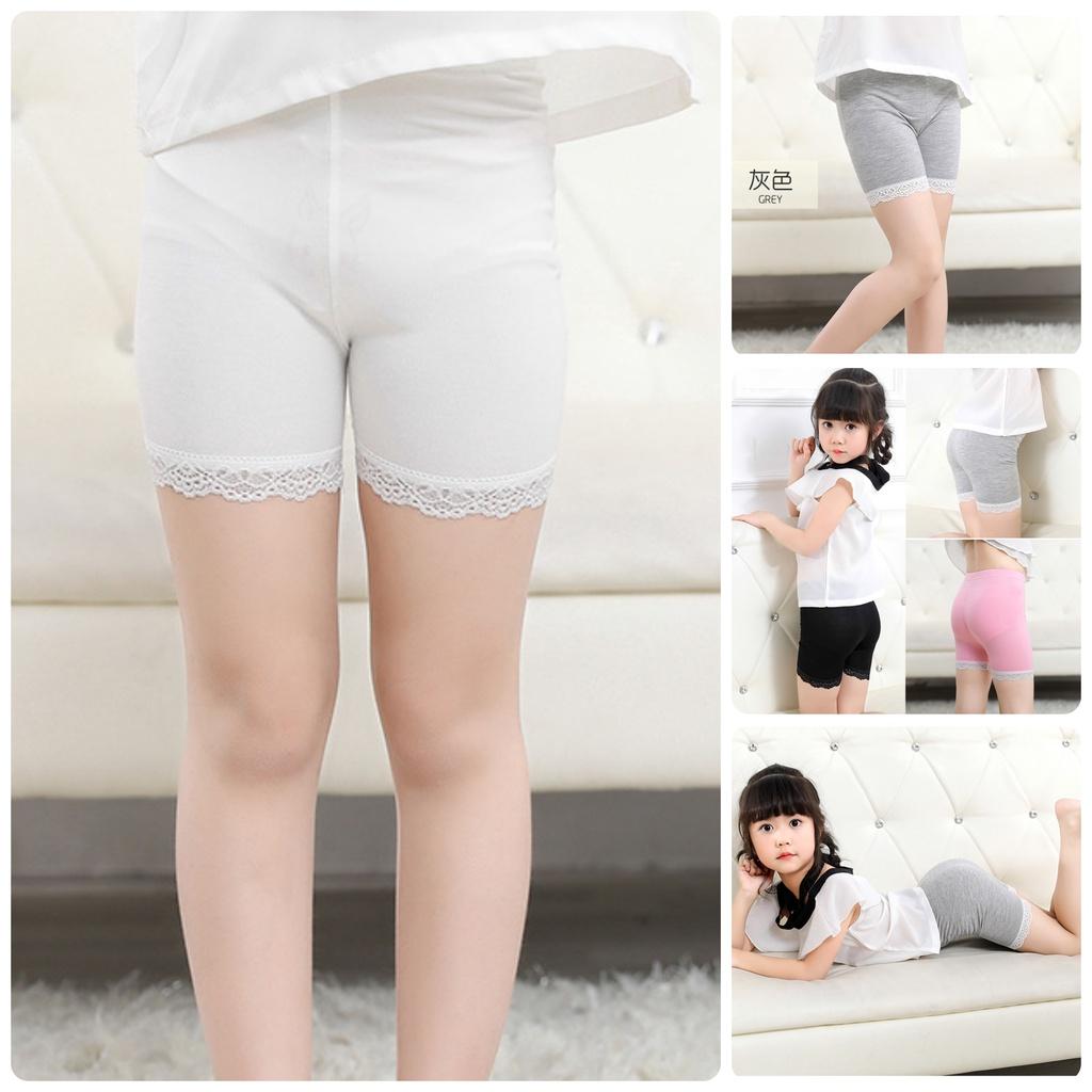 QN1 Size 120-150(12-35kg) Quần legging bé gái (quần đùi mặc váy) Thời trang trẻ Em hàng quảng châu