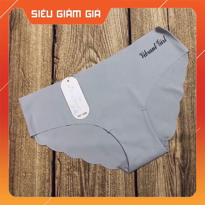 Sét 10 Quần Lót Nữ Thun Lạnh Su Đúc Kháng Khuẩn Không Viền Lượn Sóng Sexy Giá Rẻ NO1028