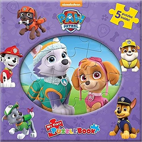 Nick Paw Patrol Girls My First Puzzle Book