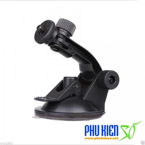 Giá đở Camera hành trình và camera thể thao gắn trên kính xe hơi