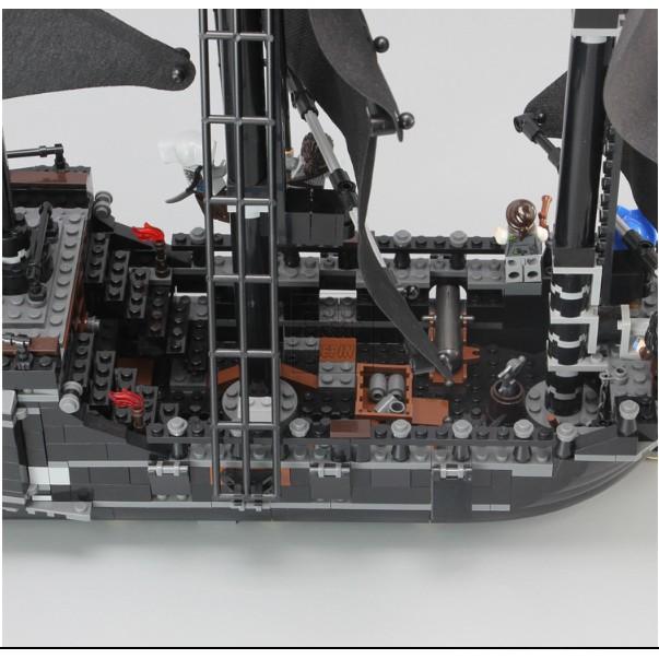 Đồ chơi Lắp Ráp Thuyền Cướp Biển Ngọc Trai Đen - Lion King 16006 CARIBBEAN PIRATE SHIP QUEEN BLACK PEARL