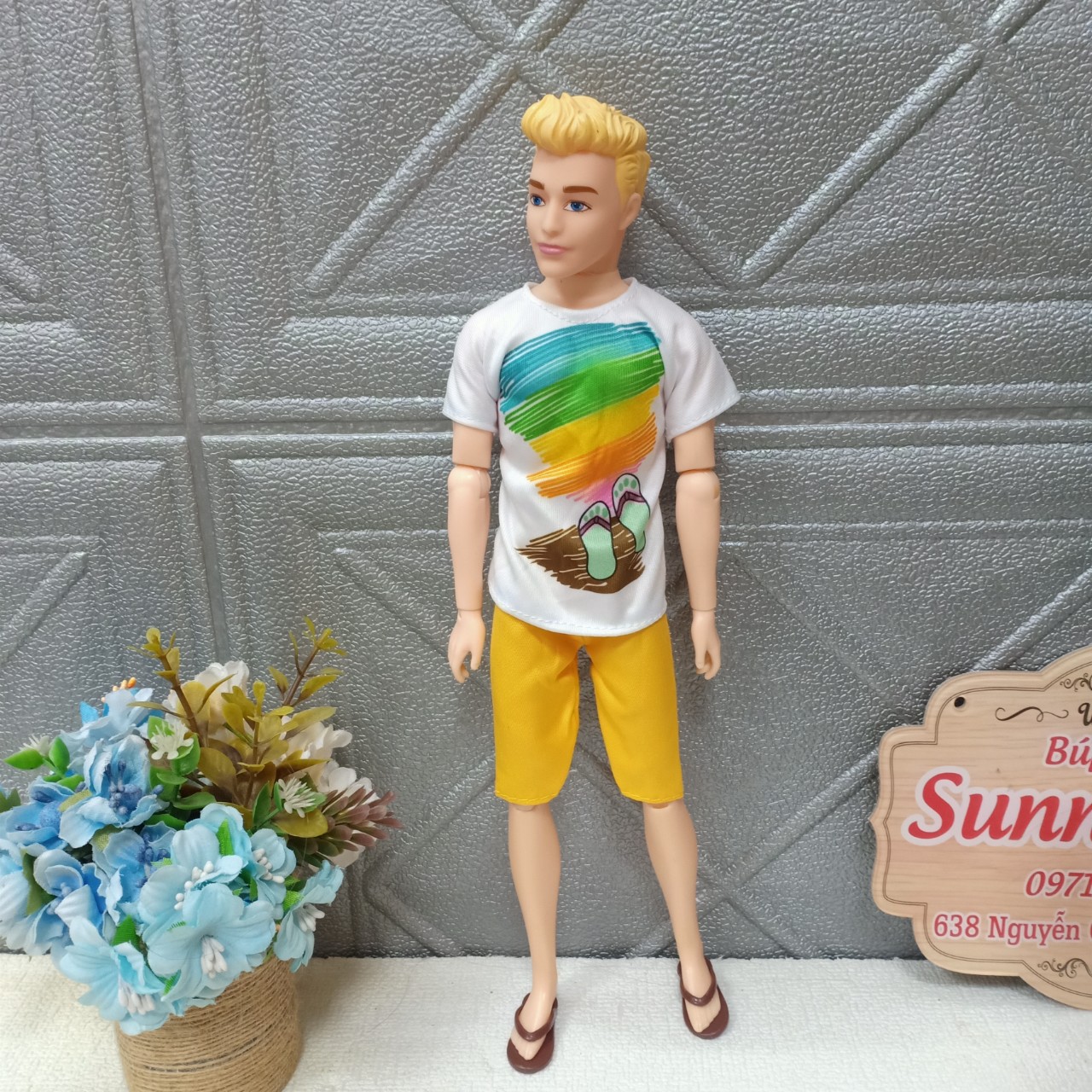 Búp bê Ken nam 12 khớp giá cực tốt Sunnydoll