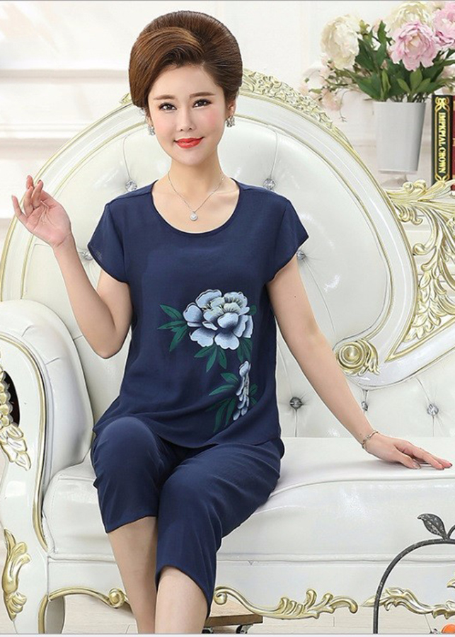 Bộ Đồ Mặc Nhà Cho Người Trung Niên, Người Lớn Tuổi NG35