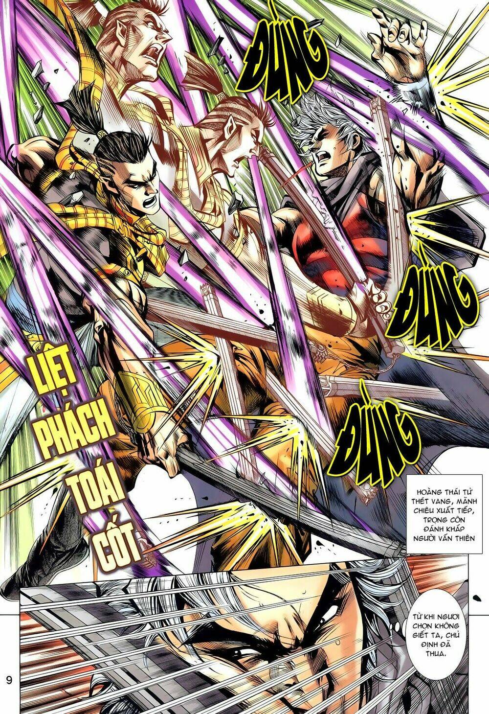 thần binh vấn thiên chapter 18 9