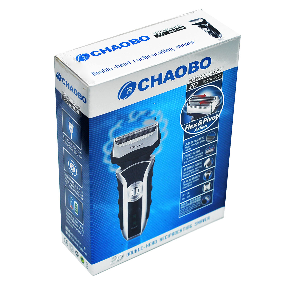 Máy Cạo Râu Đa Năng Chaobo 9500 Tiện Dụng