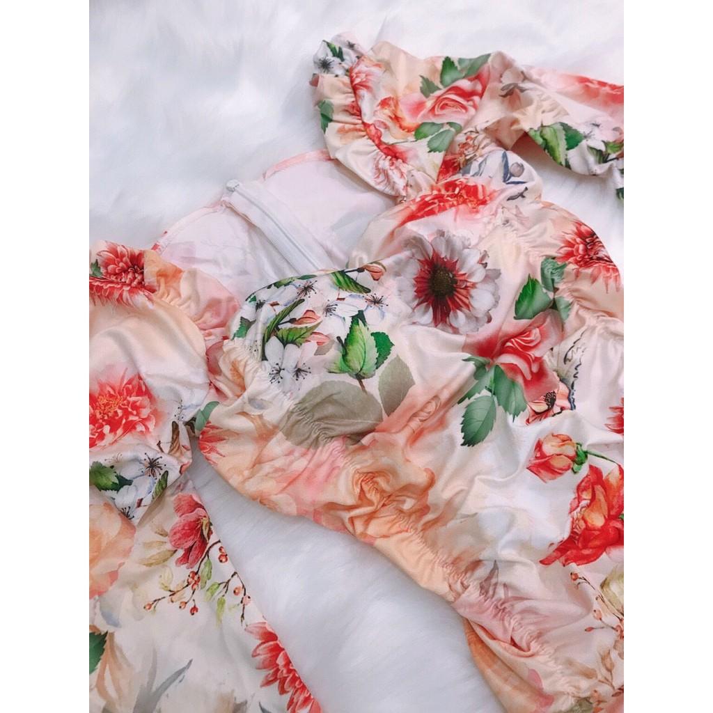 ĐẦM NỮ BODY TAY DÀI NHÚN THÂN THỜI TRANG THIẾT KẾ