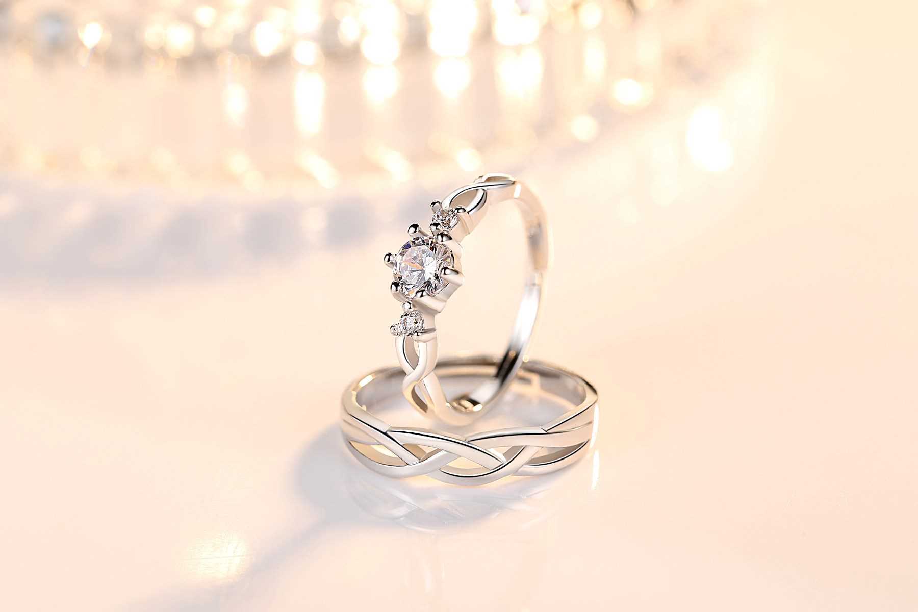 Cặp nhẫn Bạc Panmila - Nhẫn đôi tình yêu (TS-ND-A3)