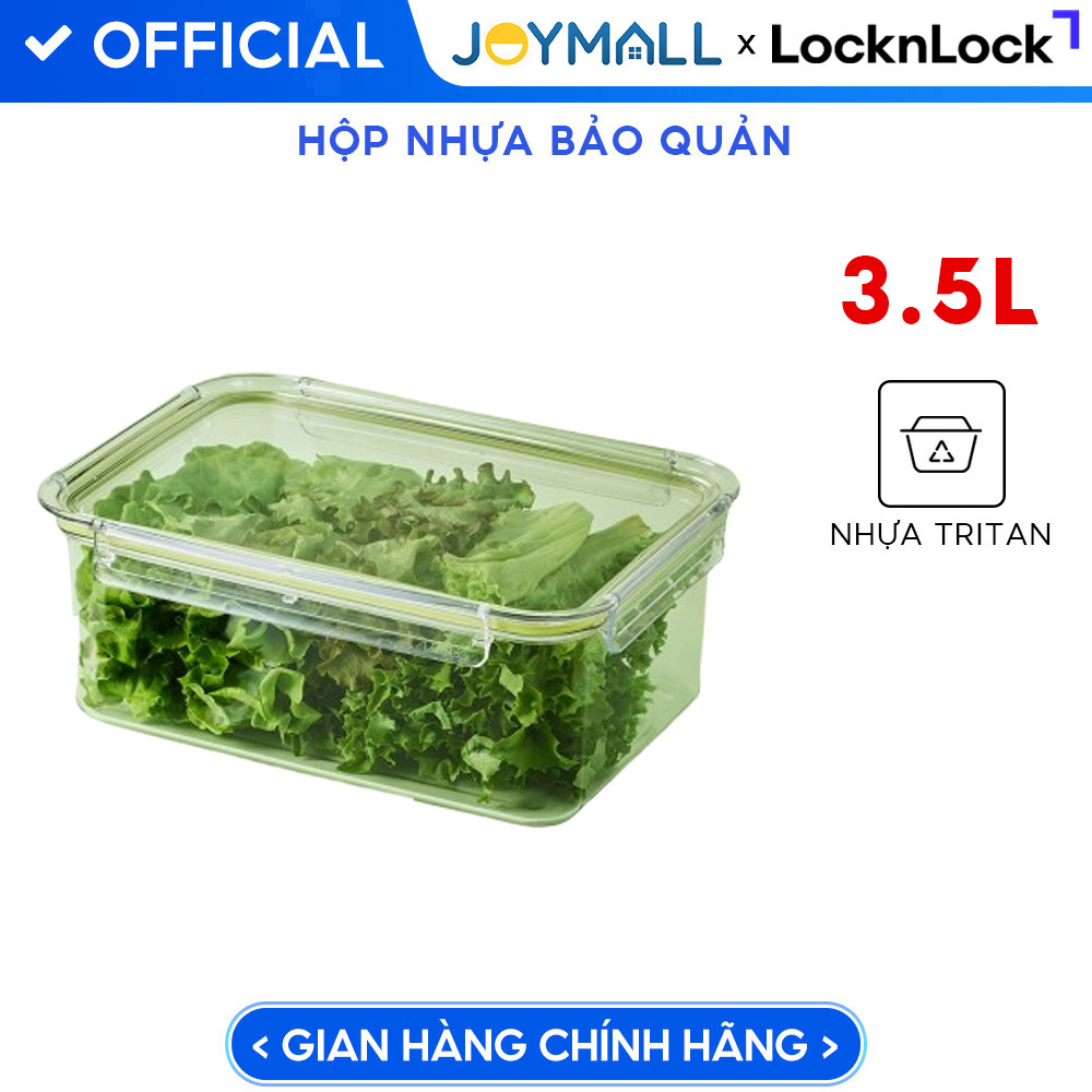 Hộp Nhựa Bảo Quản LocknLock All Tritan Thân Trong Suốt, Hàng Chính Hãng, Nhiều Dung Tích - JoyMall