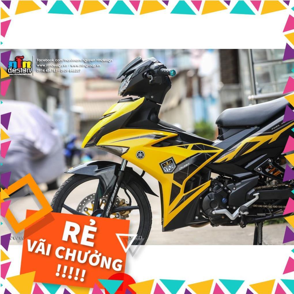 Tem Rời Exciter 150 Mẫu Y15ZR 2021 Vàng Đen