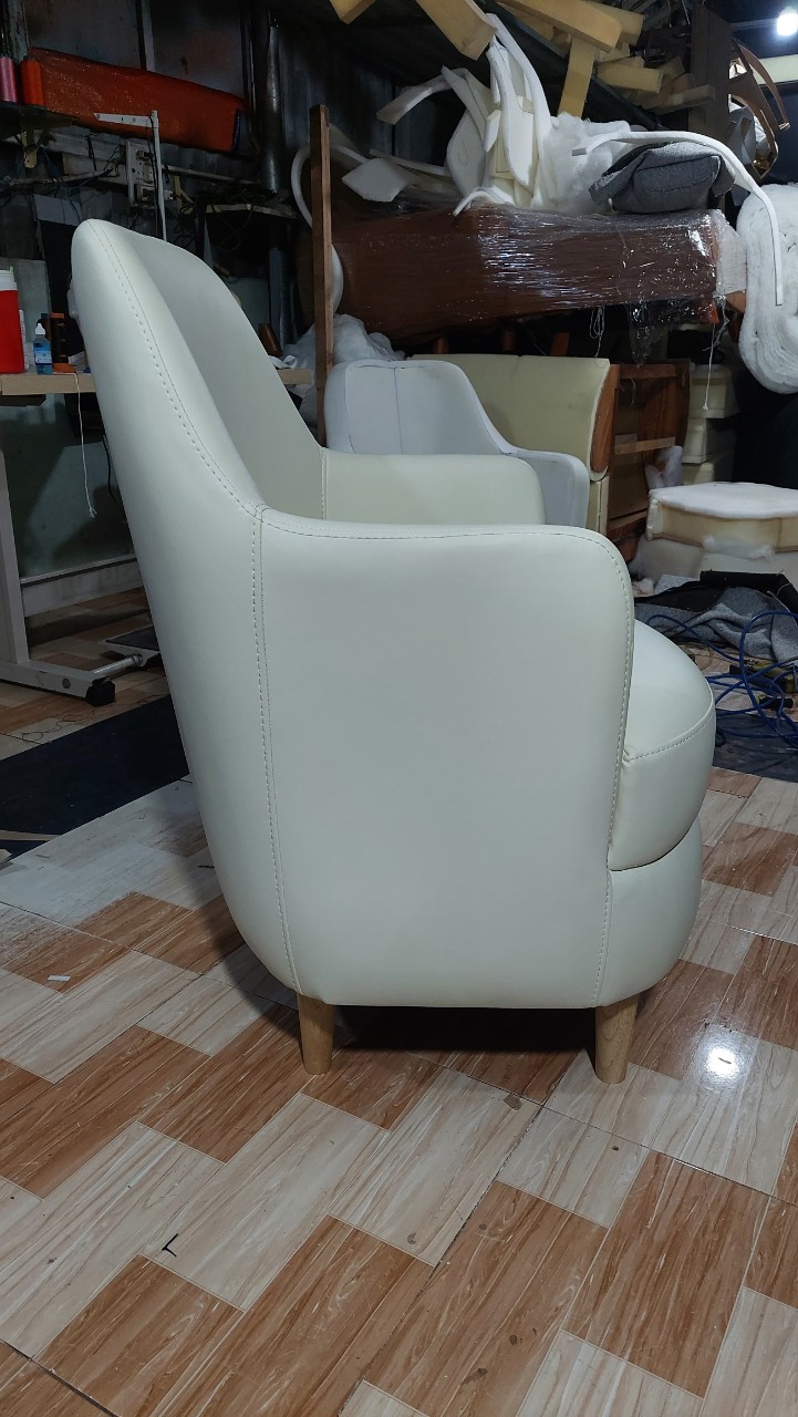 Ghế sofa đơn Tundo màu trắng