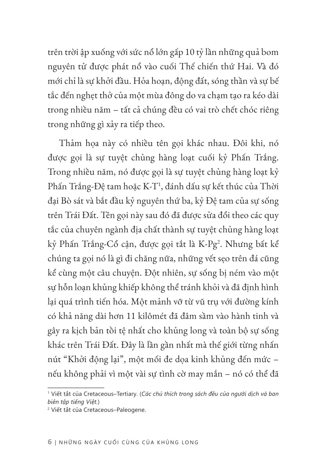 Những Ngày Cuối Cùng Của Khủng Long - Thiên Thạch, Sự Tuyệt Chủng Và Khởi Đầu Của Thế Giới Chúng Ta _AZ