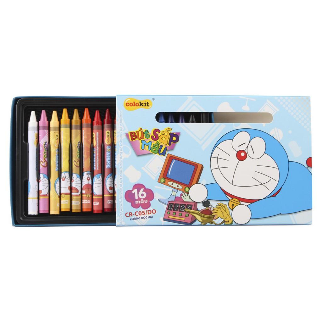 Bút Sáp màu Thiên Long Doraemon CR-C05/DO - 16 màu