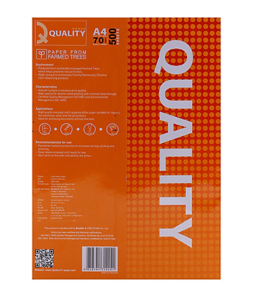 giấy Quality A4 70 gsm