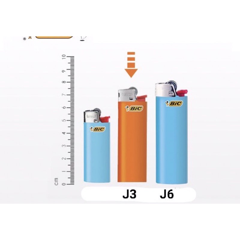 Bật lửa quẹt Bic J3