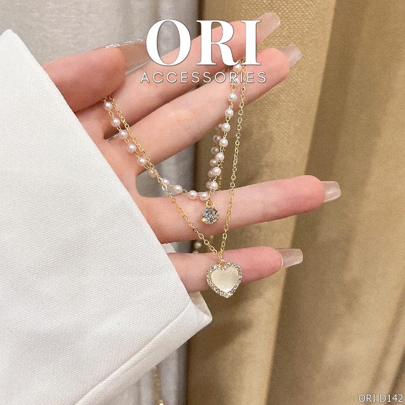 Dây chuyền nữ dáng dài Eulalia xinh xắn đáng yêu ORI ACCESSORIES D142