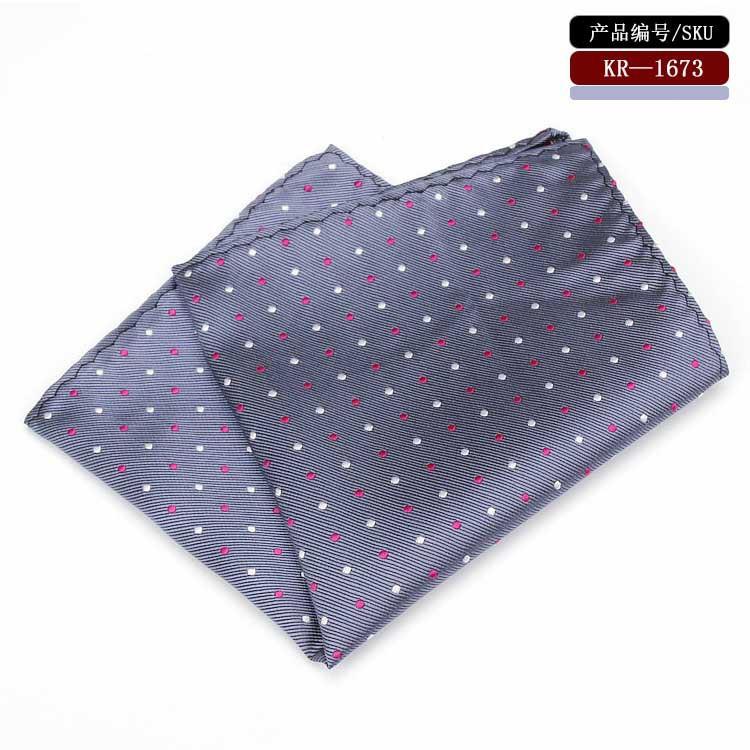 Khăn cài áo vest cho nam _ Pocket square hoạt tiết độc lạ