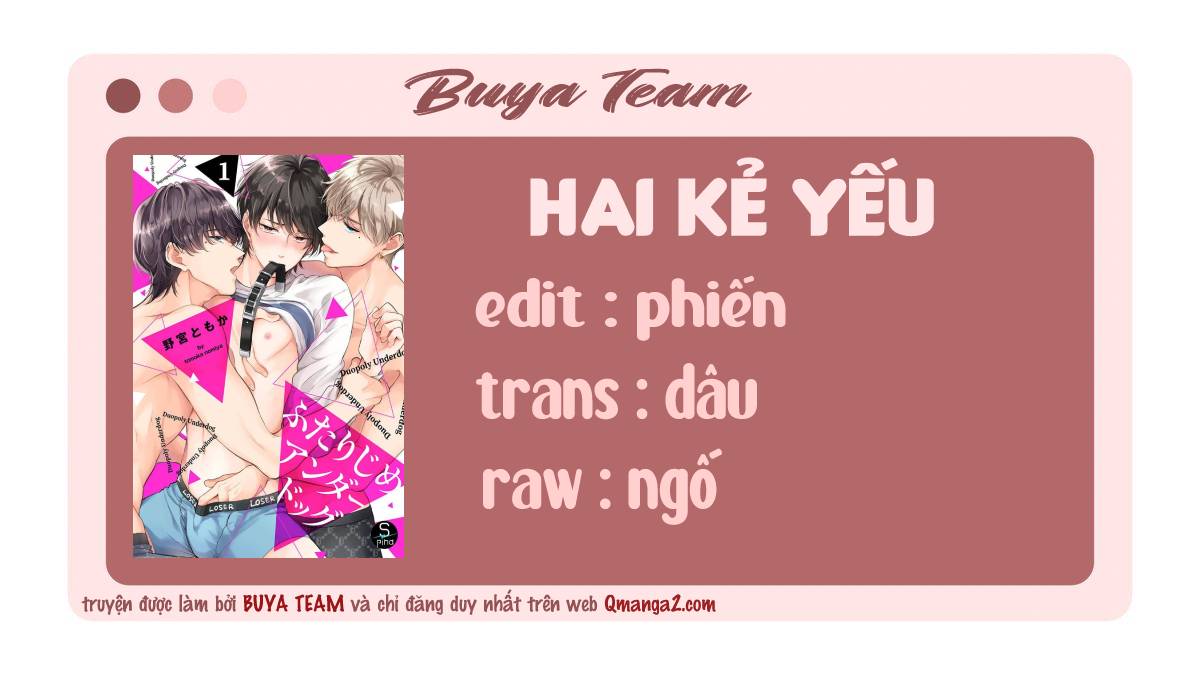 hai kẻ yếu chapter 1 1