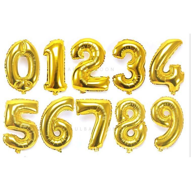 SET TRANG TRÍ SINH NHẬT - VÀNG GOLD