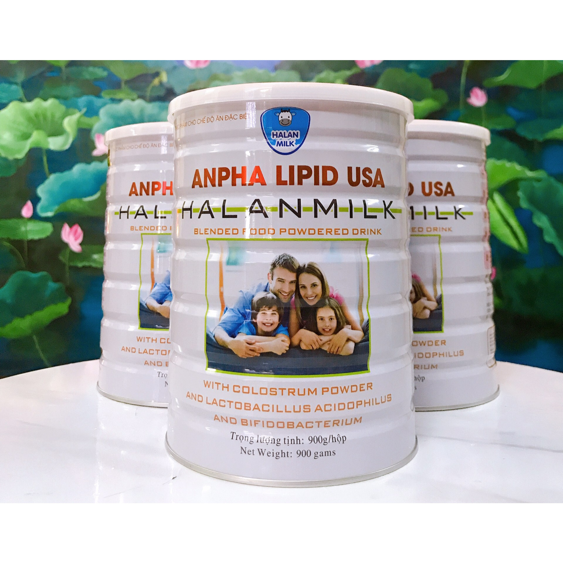 Sữa non Anpha Lipid USA 900g Halanmilk - Giúp tăng sức đề kháng, phục hồi nhanh sức khỏe