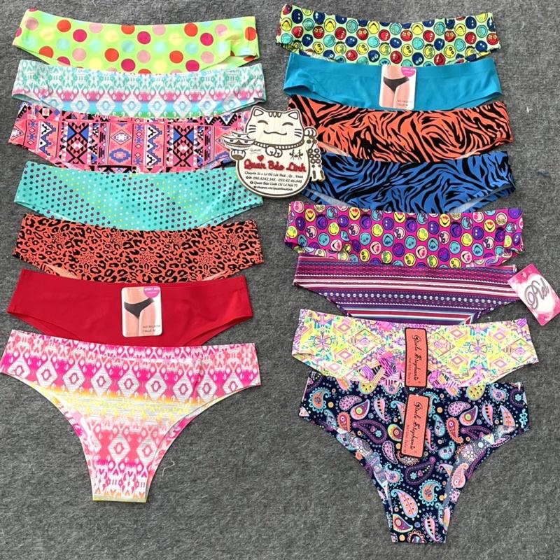 Quần lót su nửa mông tam giác hoạ tiết MLEM. Cheeky underwear
