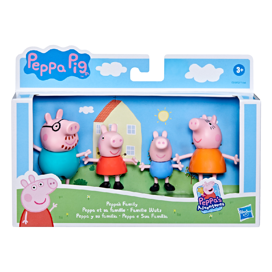 Đồ Chơi Pep Trang Phục Thường Ngày Của Gia Đình Peppa HASBRO PEPPA PIG F2190/F2171