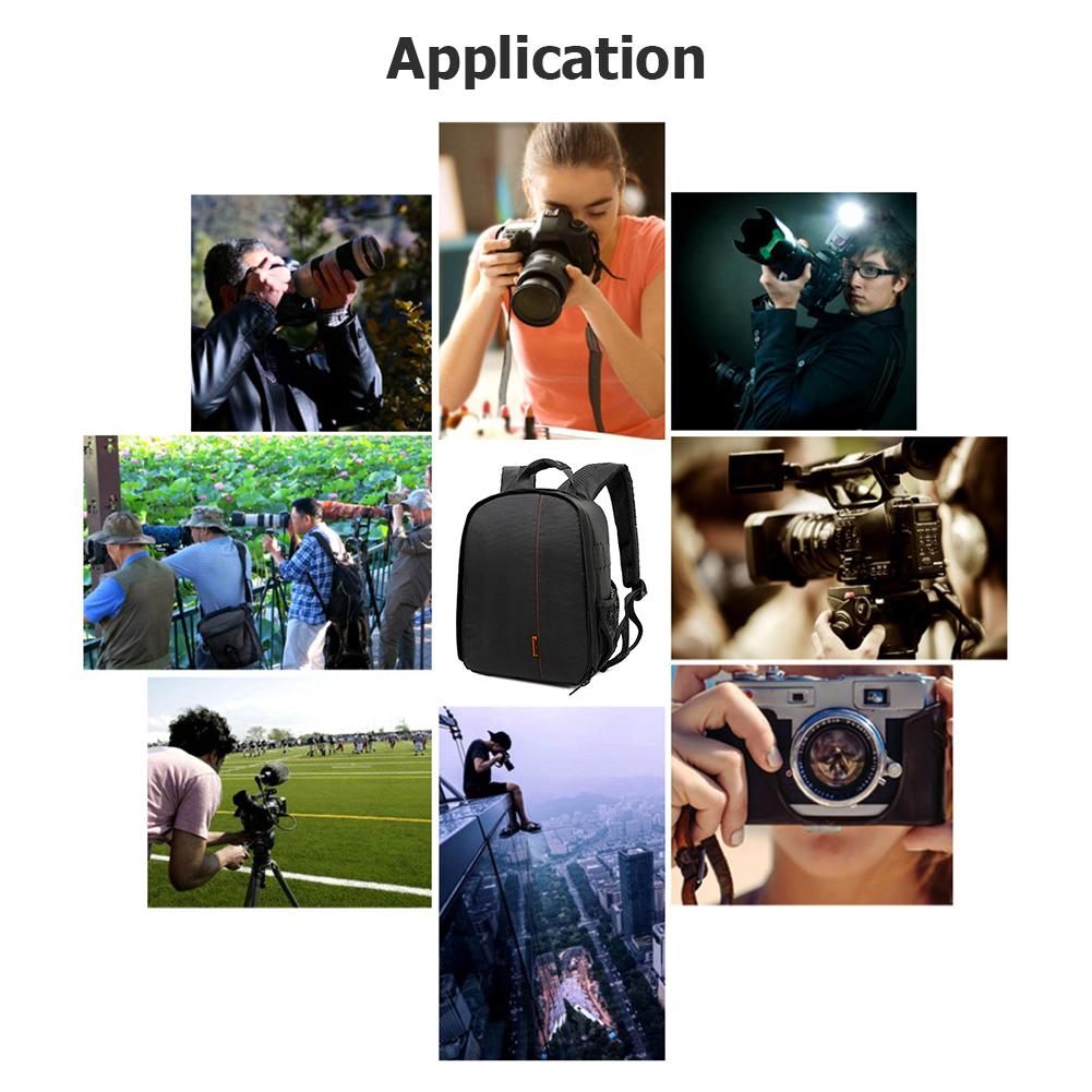 Video Túi DSLR kỹ thuật số DSLR Camera đa chức năng Backpack Trở