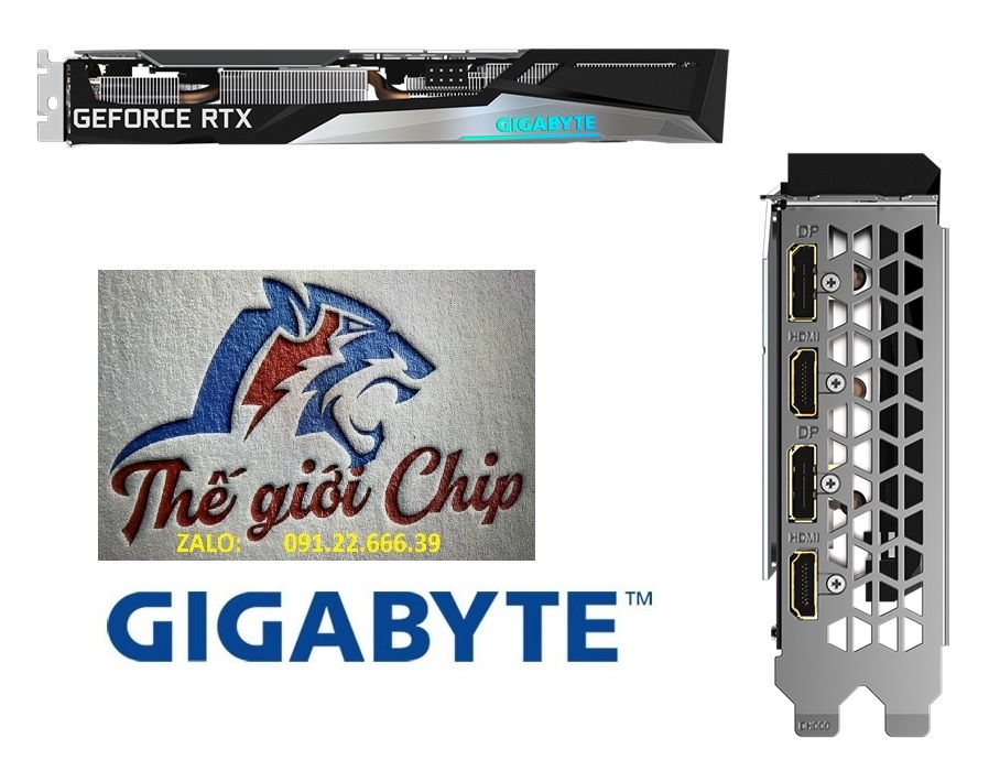 VGA (Cạc màn hình) GIGABYTE GeForce RTX 3060 GAMING OC 12G - HÀNG CHÍNH HÃNG