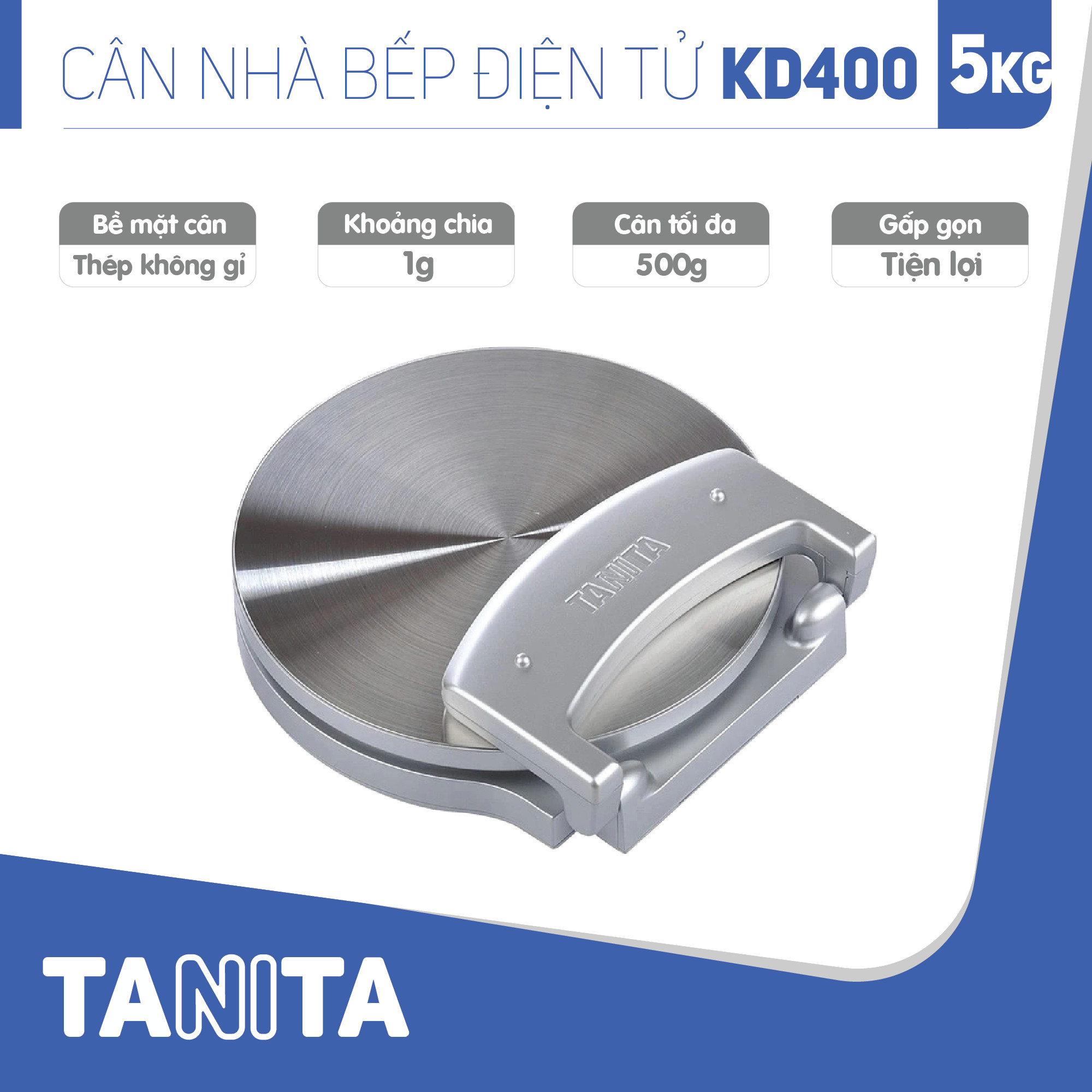 Cân điện tử nhà bếp TANITA KD400 (5kg) (Chính hãng Nhật Bản), Cân thực phẩm 5kg, Cân thức ăn 5kg, Cân nhà bếp 5kg, Cân Nhật, Cân trọng lượng, Cân chính hãng, Cân thực phẩm, Cân thức ăn, Cân tiểu ly điện tử, Cân chính xác, Cân làm bánh