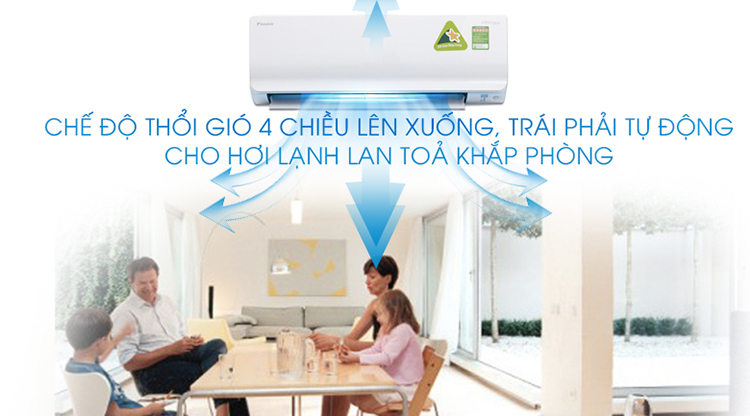 Máy Lạnh Daikin Inverter 1.5 HP FTKM35SVMV/RKM35SVMV