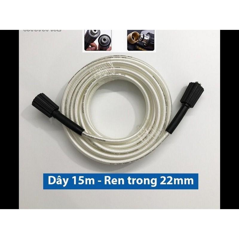 DÂY XỊT RỬA XE CAO ÁP - 15 MÉT