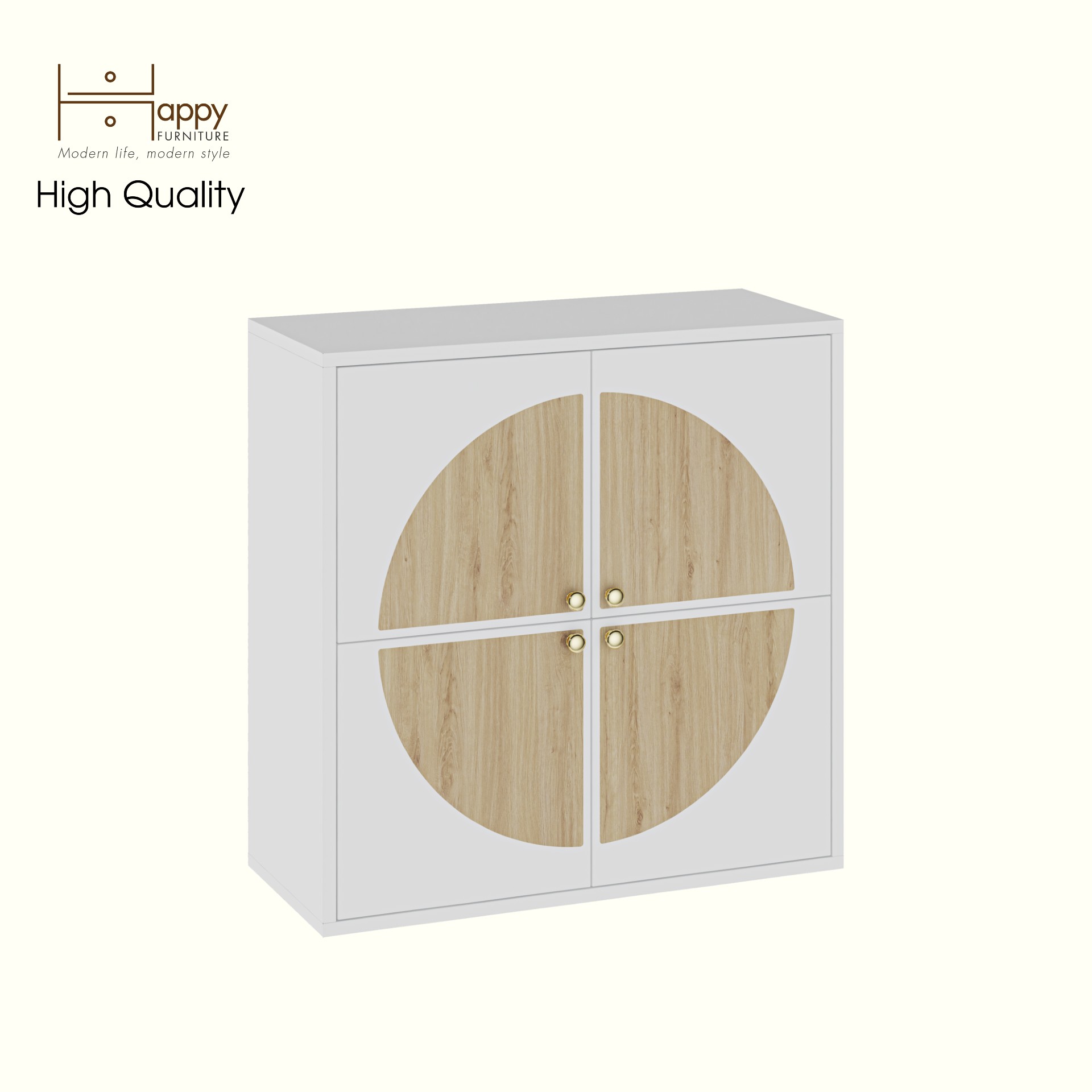 [Happy Home Furniture] BANA, Tủ lưu trữ 4 cửa mở, 70cm x 30cm x 70cm ( DxRxC), TCM_124