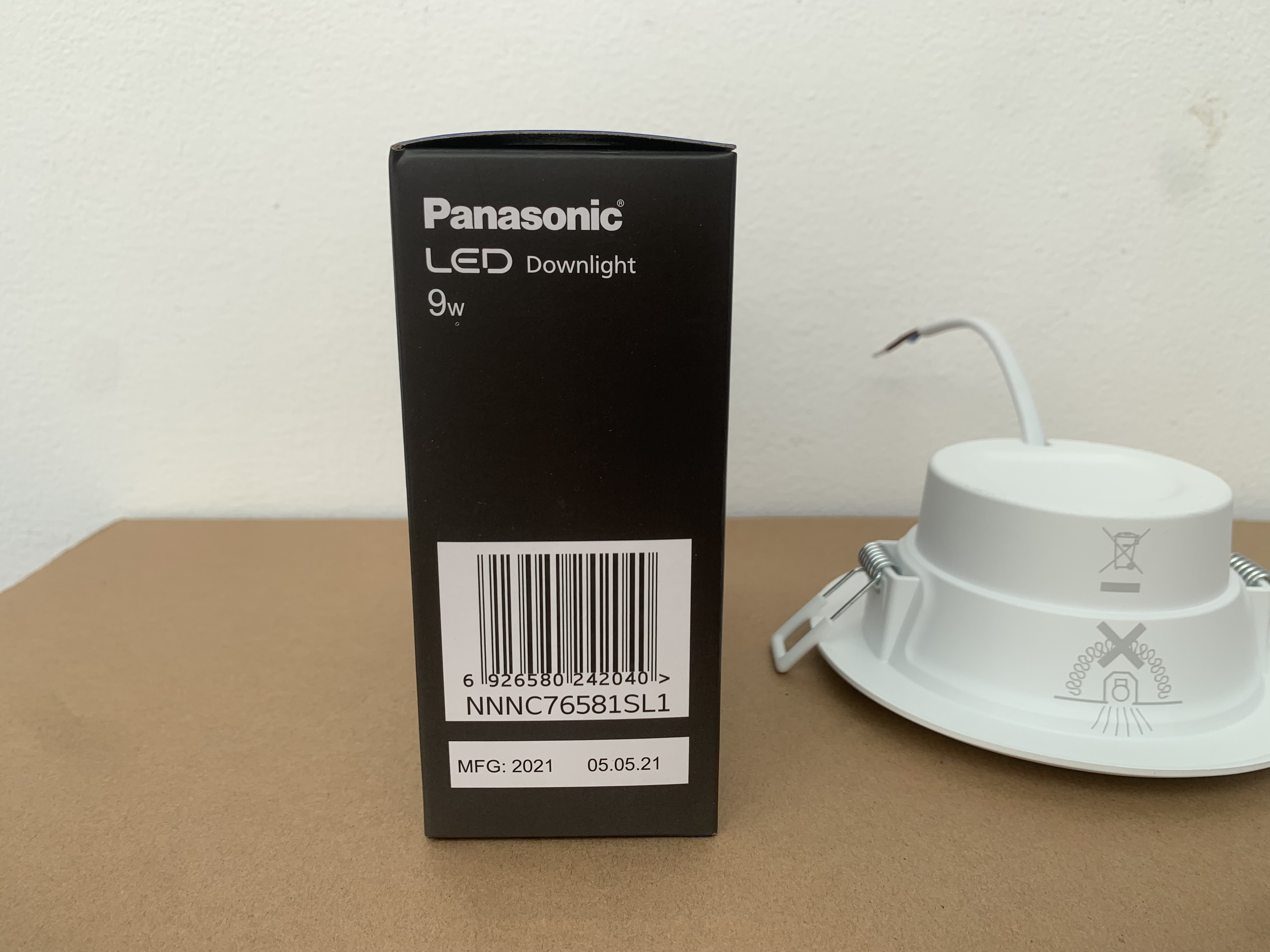 ĐÈN PANASONIC - SP DOWNLIGHT 9W (6500K) - SIÊU SÁNG - SIÊU TIẾT KIỆM - HÀNG CHÍNH HÃNG PANASONIC