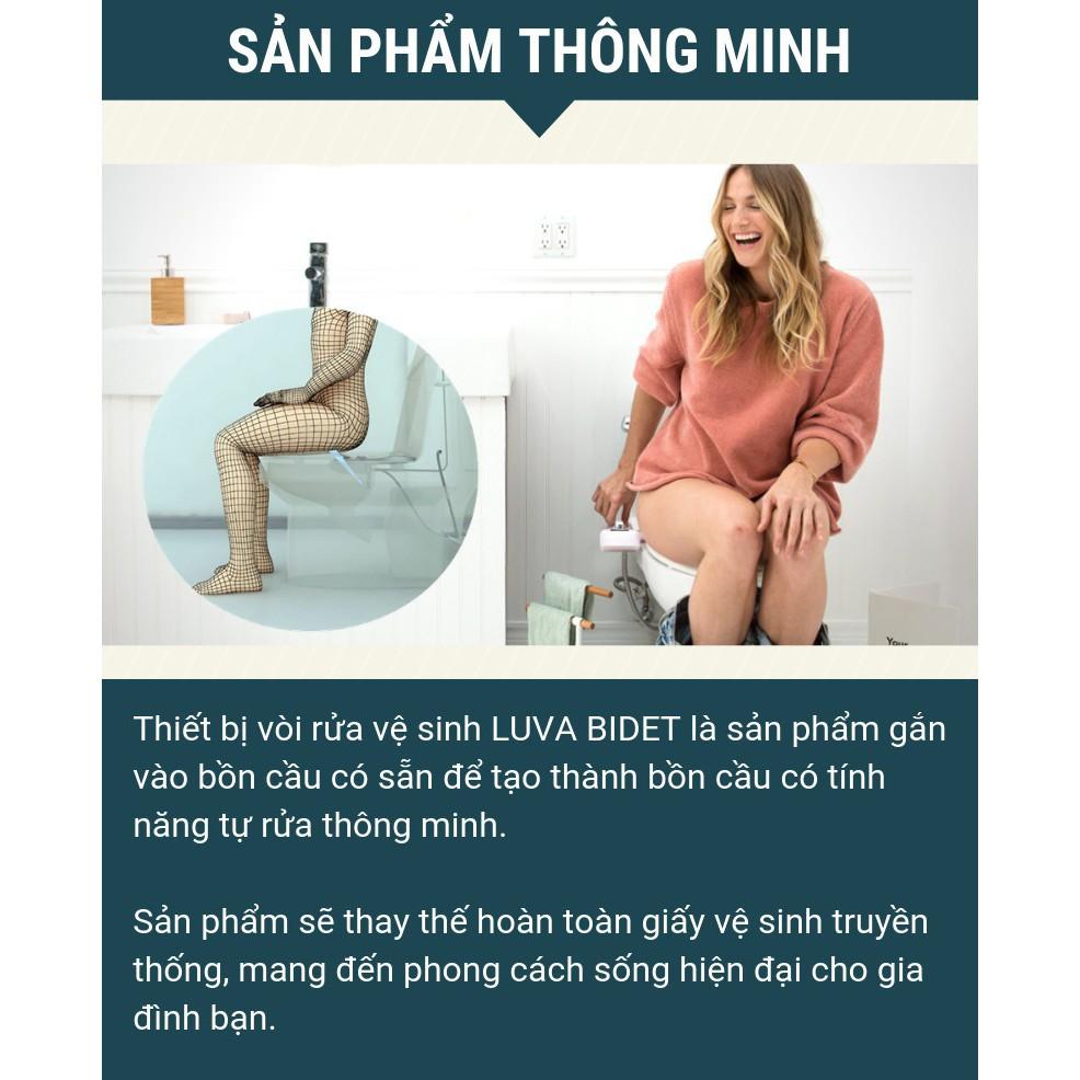 Vòi rửa vệ sinh thông minh LUVA Bidet LB201 (Chính Hãng)