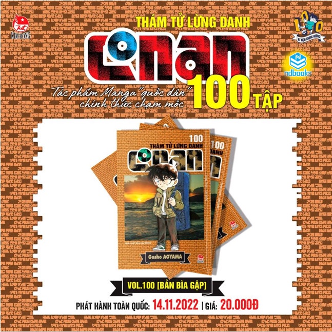 Truyện tranh - Thám tử lừng danh Conan Tập 100 - Kim Đồng