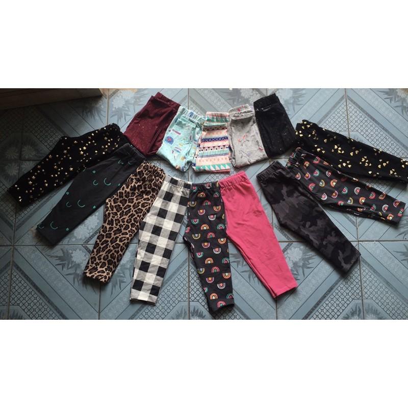 sét 5 quần legging dài co giãn 4 chiều loại đẹp