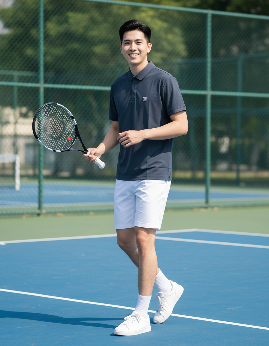 Áo Polo Nam  Slim Fit màu HR4-F025-23