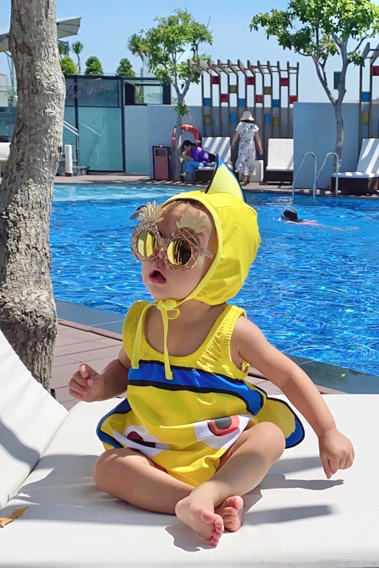 Đồ Bơi Cho Bé Trai Gái 0-3 Tuổi Cute