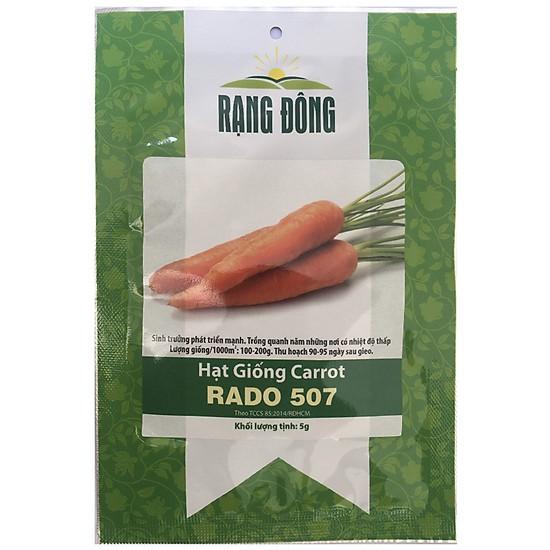 Hạt Giống Cà Rốt Dễ Trồng 5Gram Rạng Đông