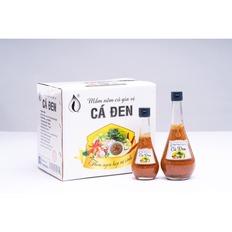 [ OCOP] Chai Mắm Nêm Có Gia Vị Đậm Đà Truyền Thống 500ml  (100% Nguyên Liệu Tự Nhiên - Mắm Nêm Cá Đen Phan Thiết)