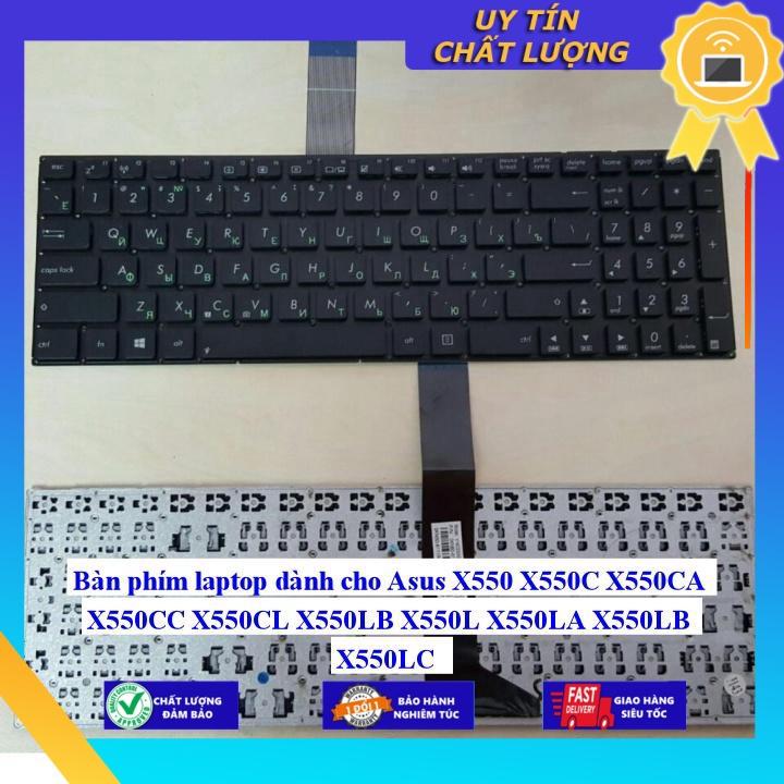Bàn phím laptop dùng cho Asus X550 X550C X550CA X550CC X550CL X550LB X550L X550LA X550LB X550LC  - Hàng Nhập Khẩu New Seal